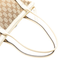 Gucci | Pre-Owned GG Canvas Britt Tote | Beige