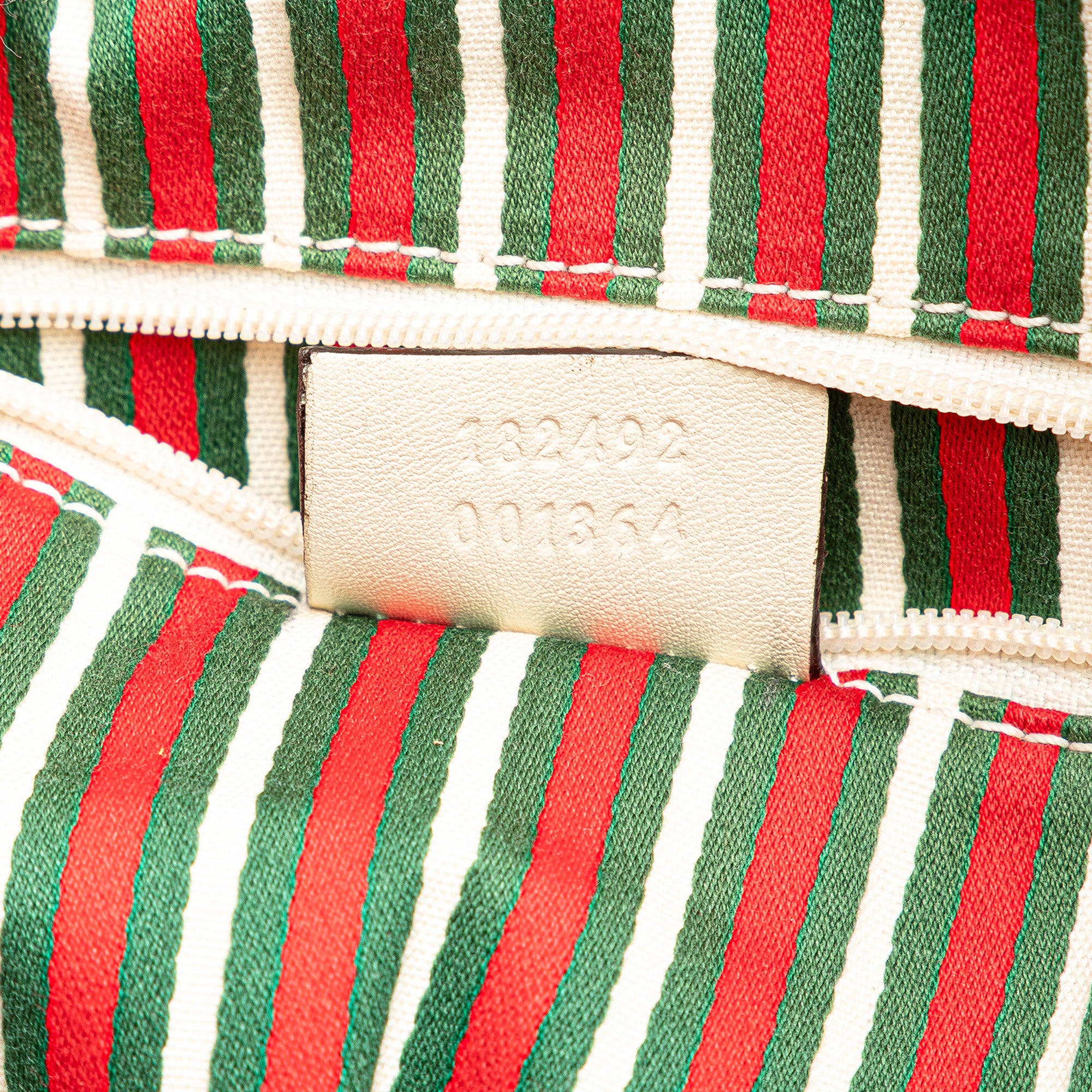 Gucci | Pre-Owned GG Canvas Britt Tote | Beige