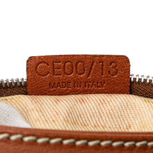 Celine | Pre-Owned Calfskin Shell Strap Shoulder Bag | Brown