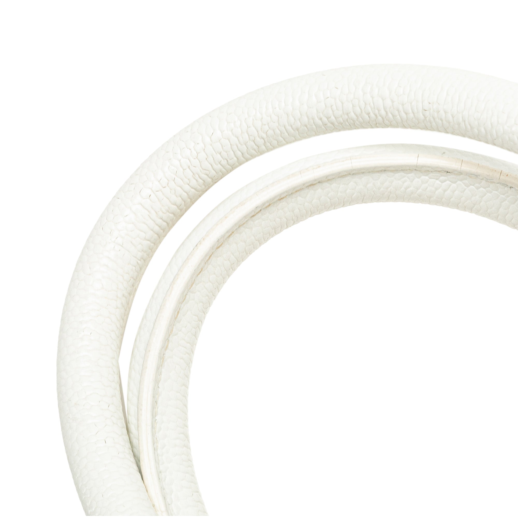 Chanel | Pre-Owned CC Quilted Caviar Bowling Bag | White