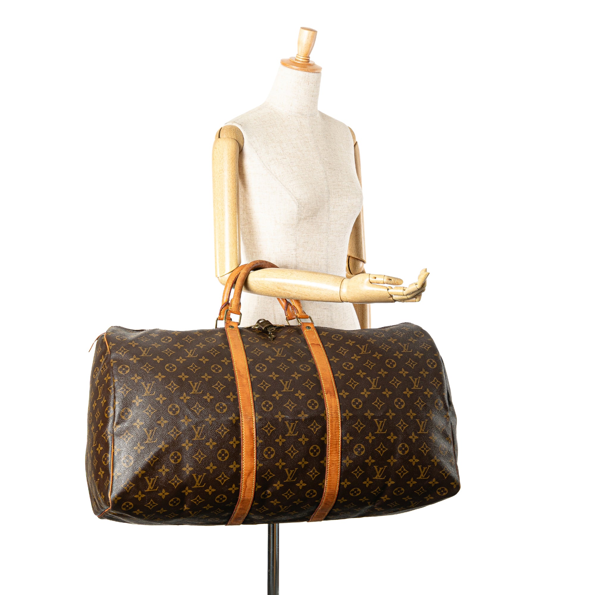 Louis Vuitton | Pre-Owned Monogram Keepall 60 | Brown