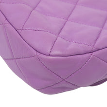Chanel | Pre-Owned Mini Quilted Lambskin Candy Chain Flap | Purple