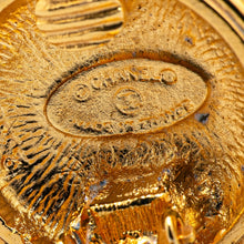 Chanel | Pre-Owned Gold Plated CC Round Clip on Earrings - II | Gold