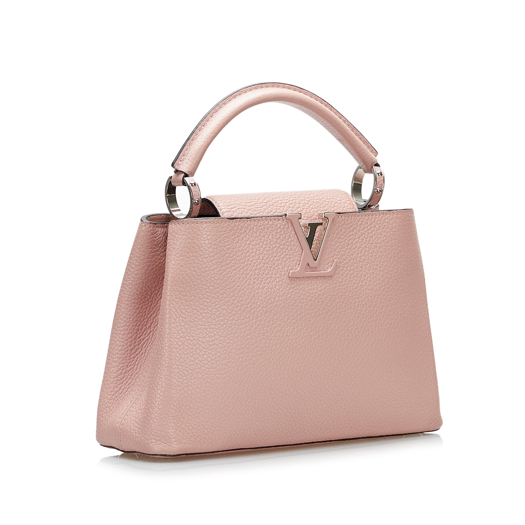 Louis Vuitton Pre-Owned Taurillon Capucines BB | Unisex | Pink x Light Pink