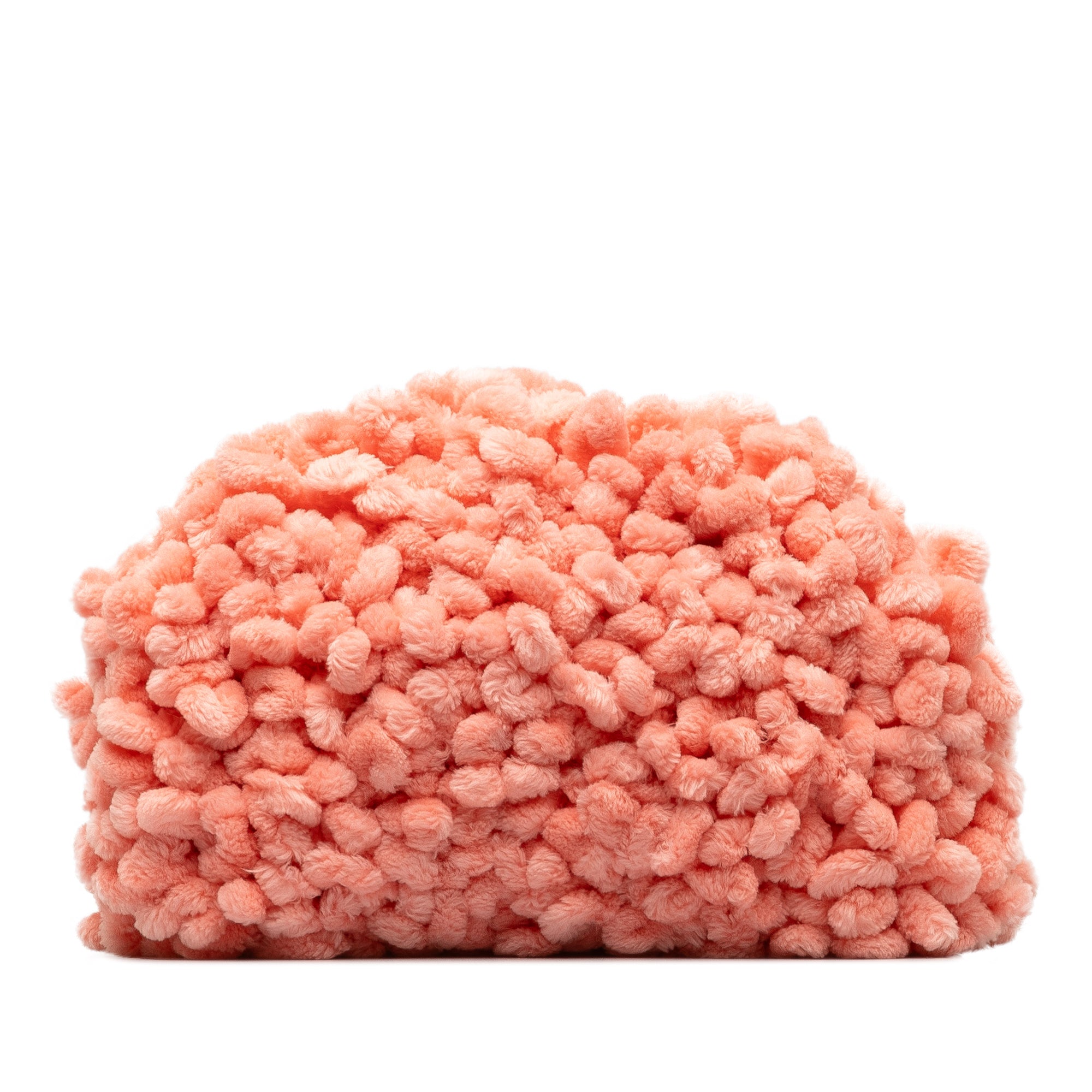 Bottega Veneta | Pre-Owned Chenille The Mini Pouch Crossbody | Pink