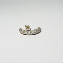 Bold Pave Suspender | 14K Yellow Gold | White Diamond
