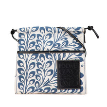 Loewe | Pre-Owned Anagram Canvas Drawstring Crossbody | White