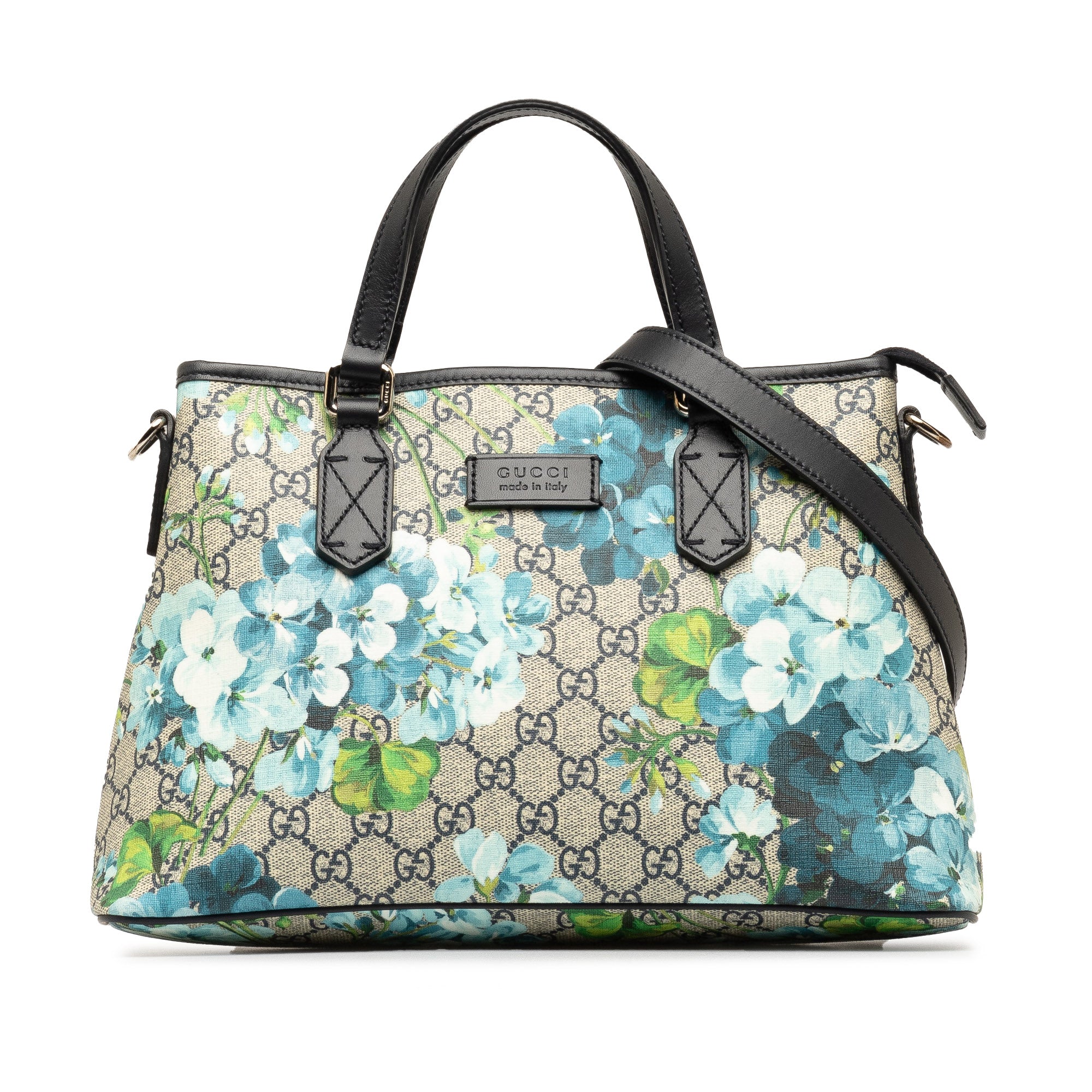 Gucci Pre-Owned GG Supreme Blooms Satchel | Women | Brown x Beige