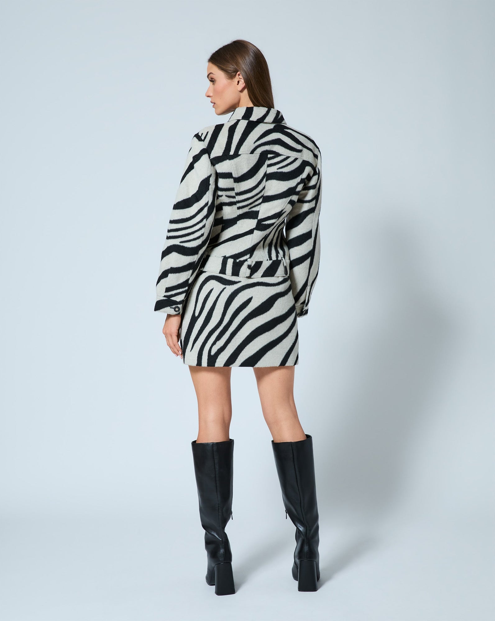 Zebra Trucker Jacket | Zebra