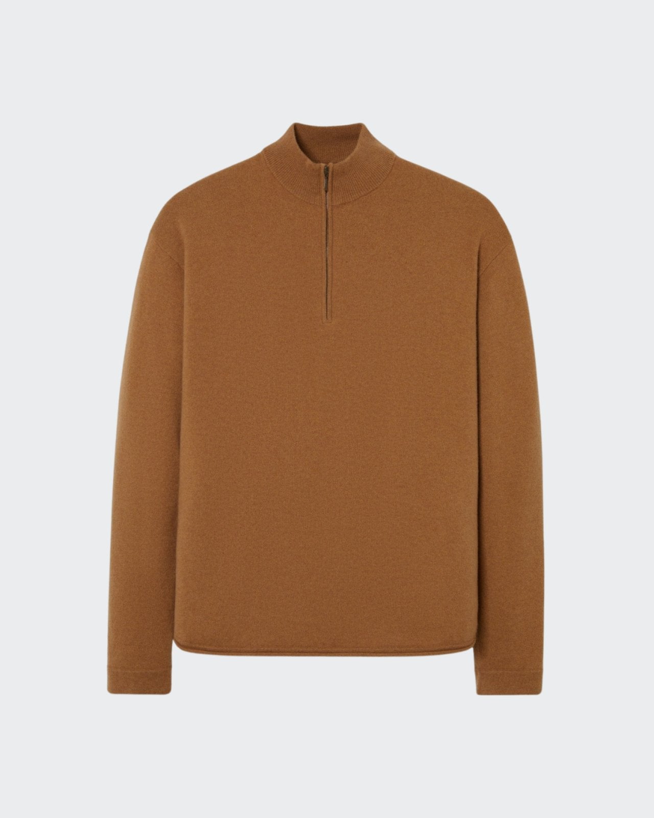 Unisex | Quarter Zip Pullover | Almond