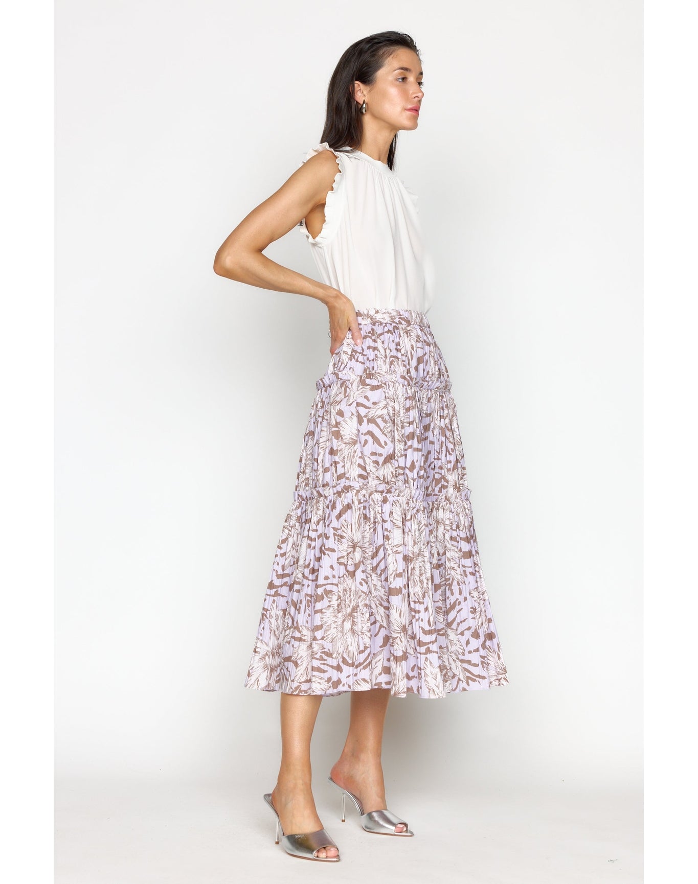 Quinn Skirt | Lilac Lotus