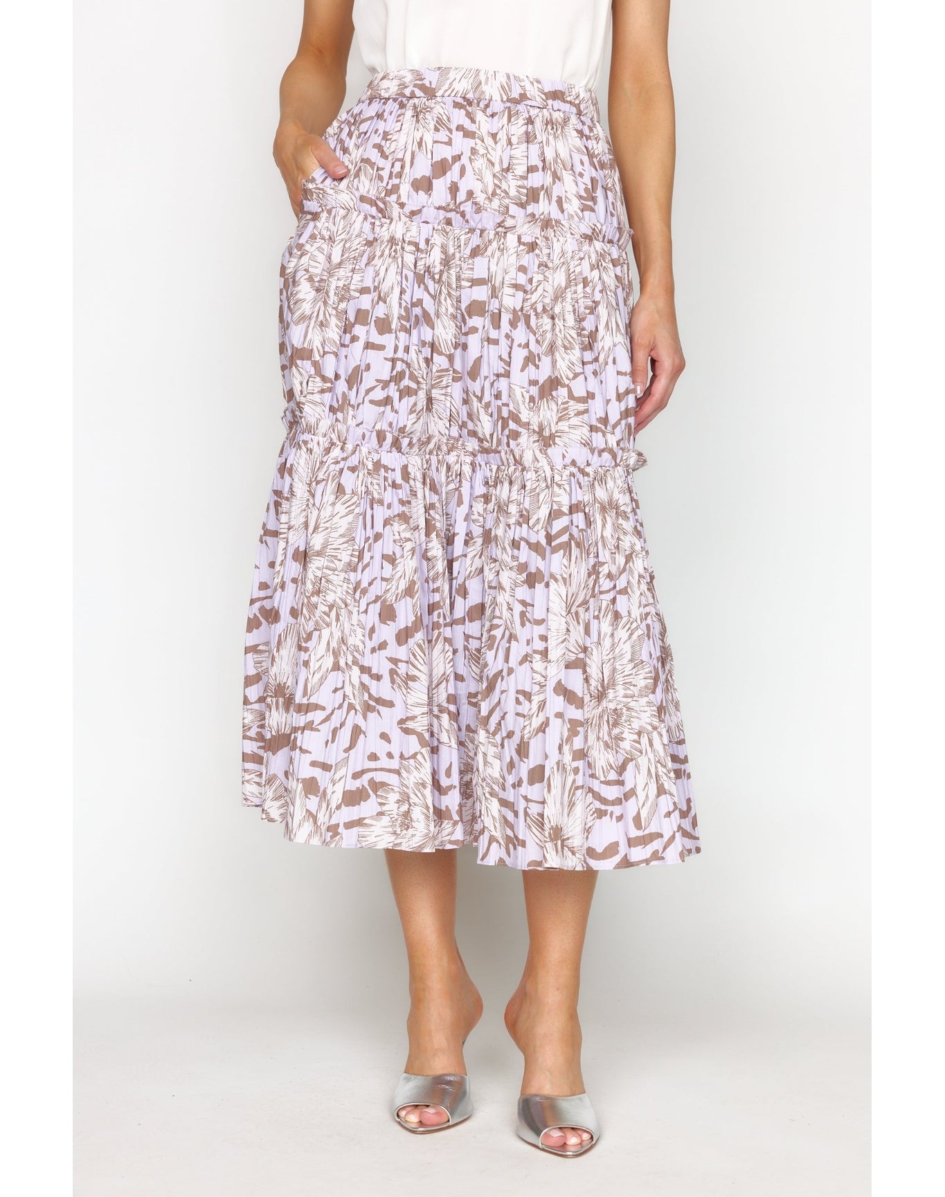 Quinn Skirt | Lilac Lotus