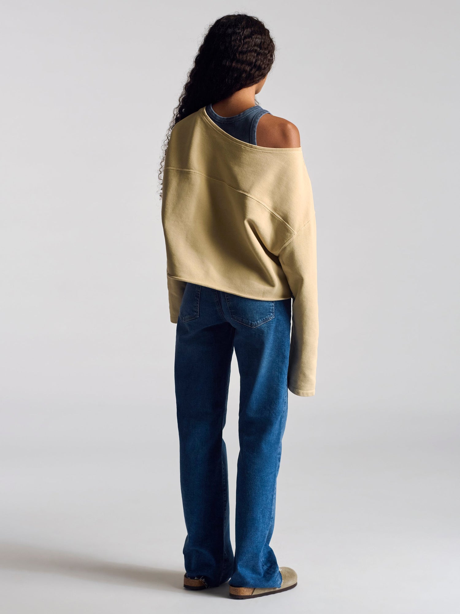 Womens | Fulton Crew Neck Sweatshirt | Pure Cashmere
