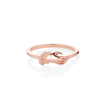 Women | Victorian Hand Ring | 14k Rose Gold