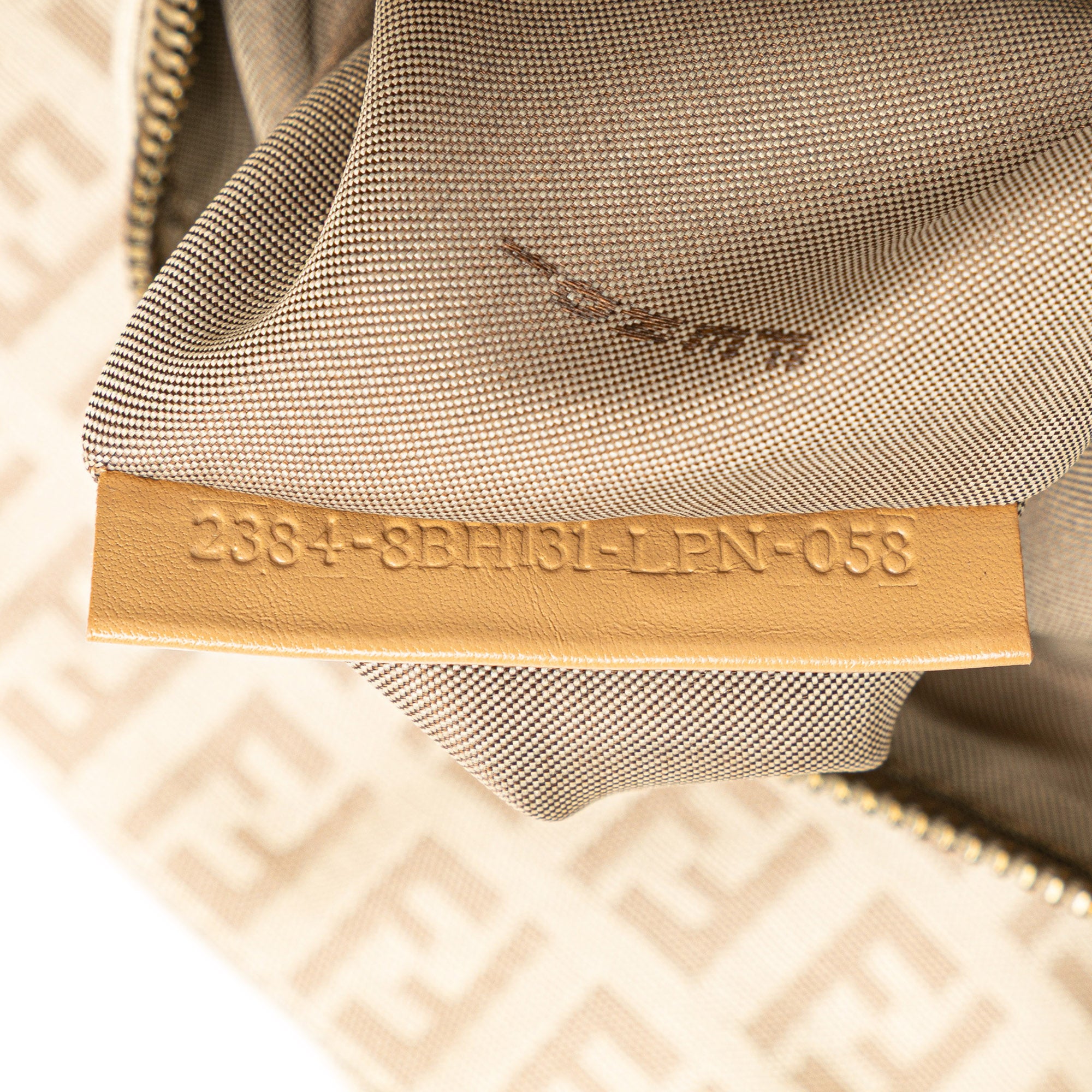 Fendi | Pre-Owned Zucchino Canvas Tote - IV | Brown/Light Beige
