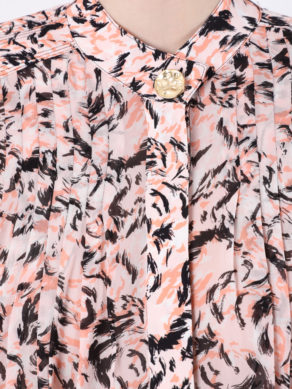 Proenza Schouler | Pink Abstract Print Blouse