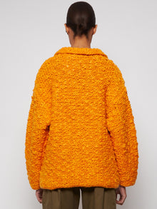 Proenza Schouler | Oversized Hand Knit Sweater | Marigold