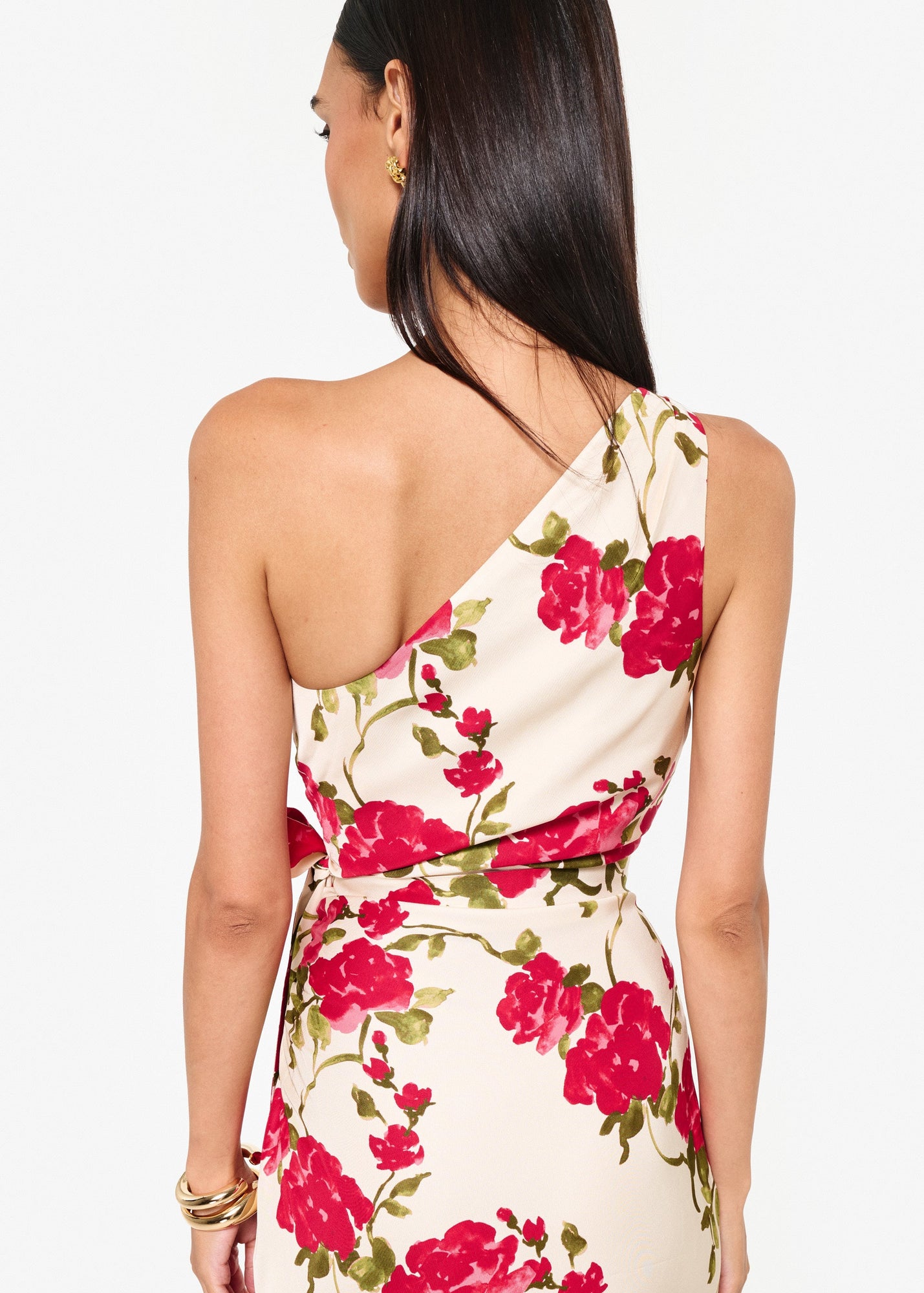 Nanu Dress | Campari Watercolor