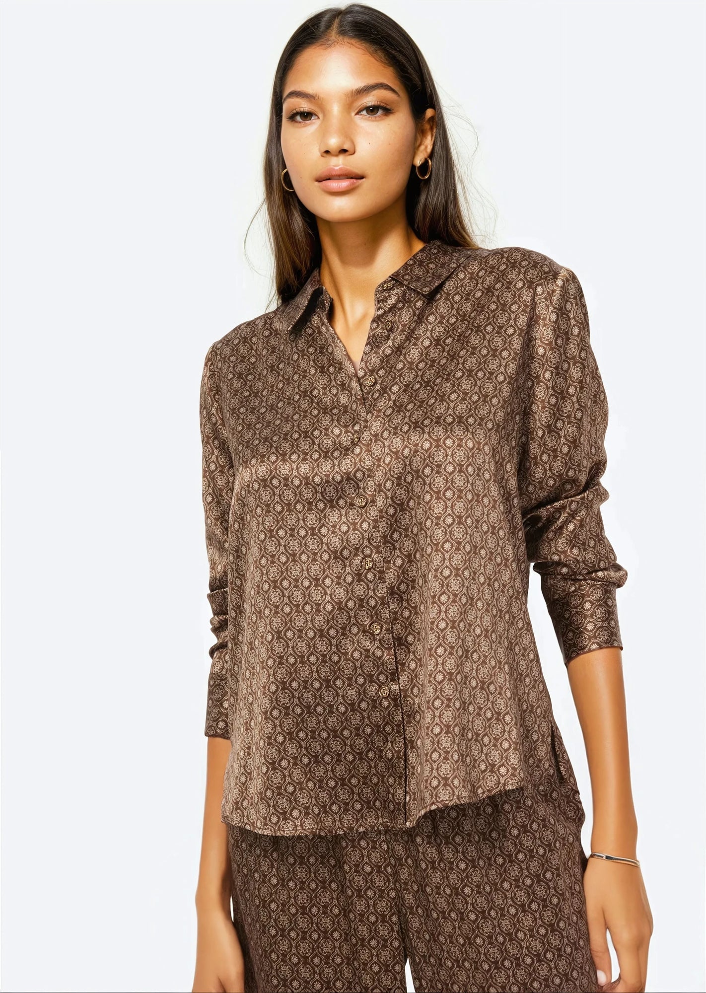 Veronique Blouse | Chicory Mosaic
