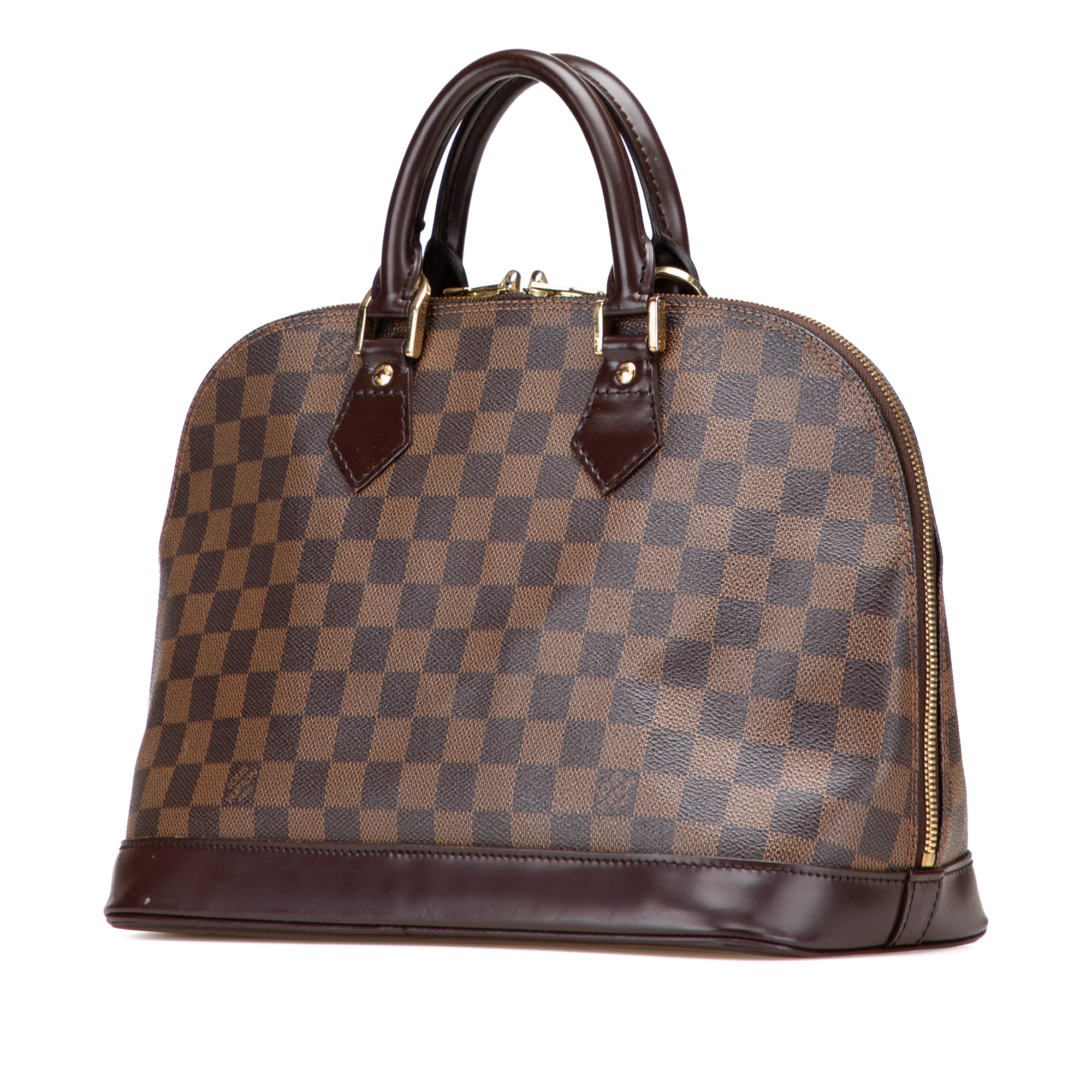 Louis Vuitton | Pre-Owned Damier Ebene Alma MM | Brown