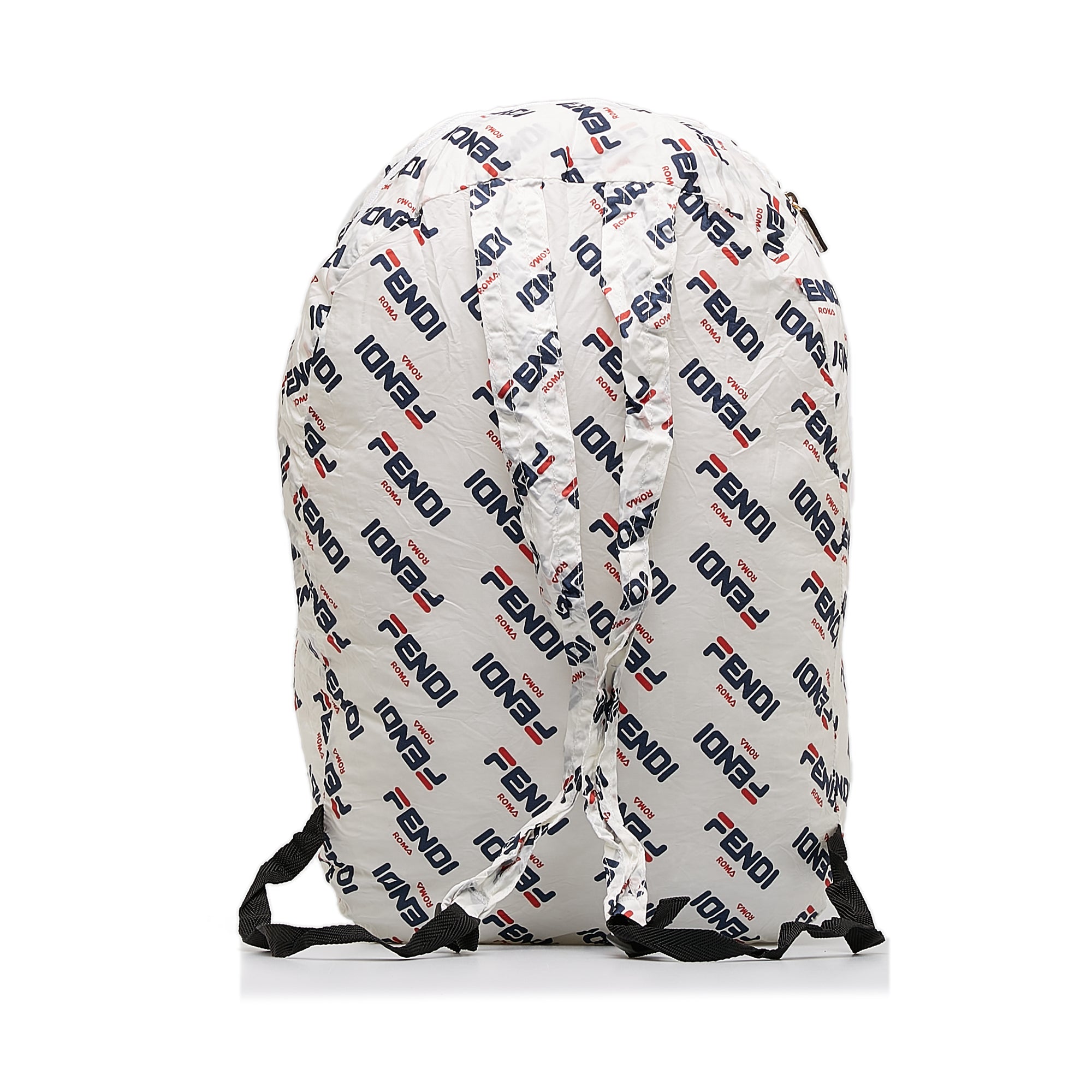 Fendi | Pre-Owned x Fila Mania Packable Backpack - II | White