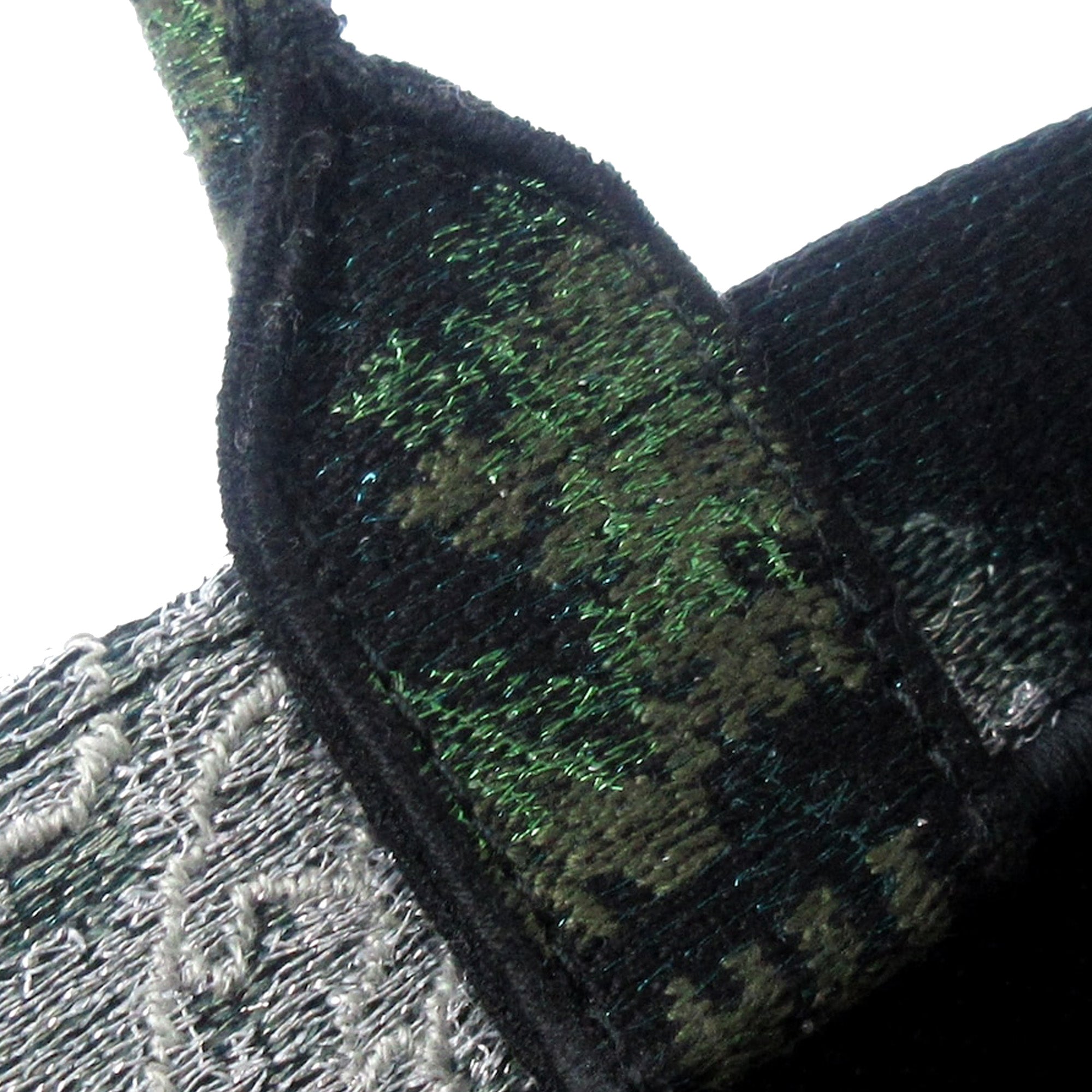 Dior | Pre-Owned Tie Dye Vertical Book Tote | Green/Dark Green