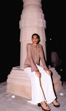 Rajasthan Button-Up | Copper