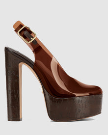 Womens | Rare TPU Heel | Brown