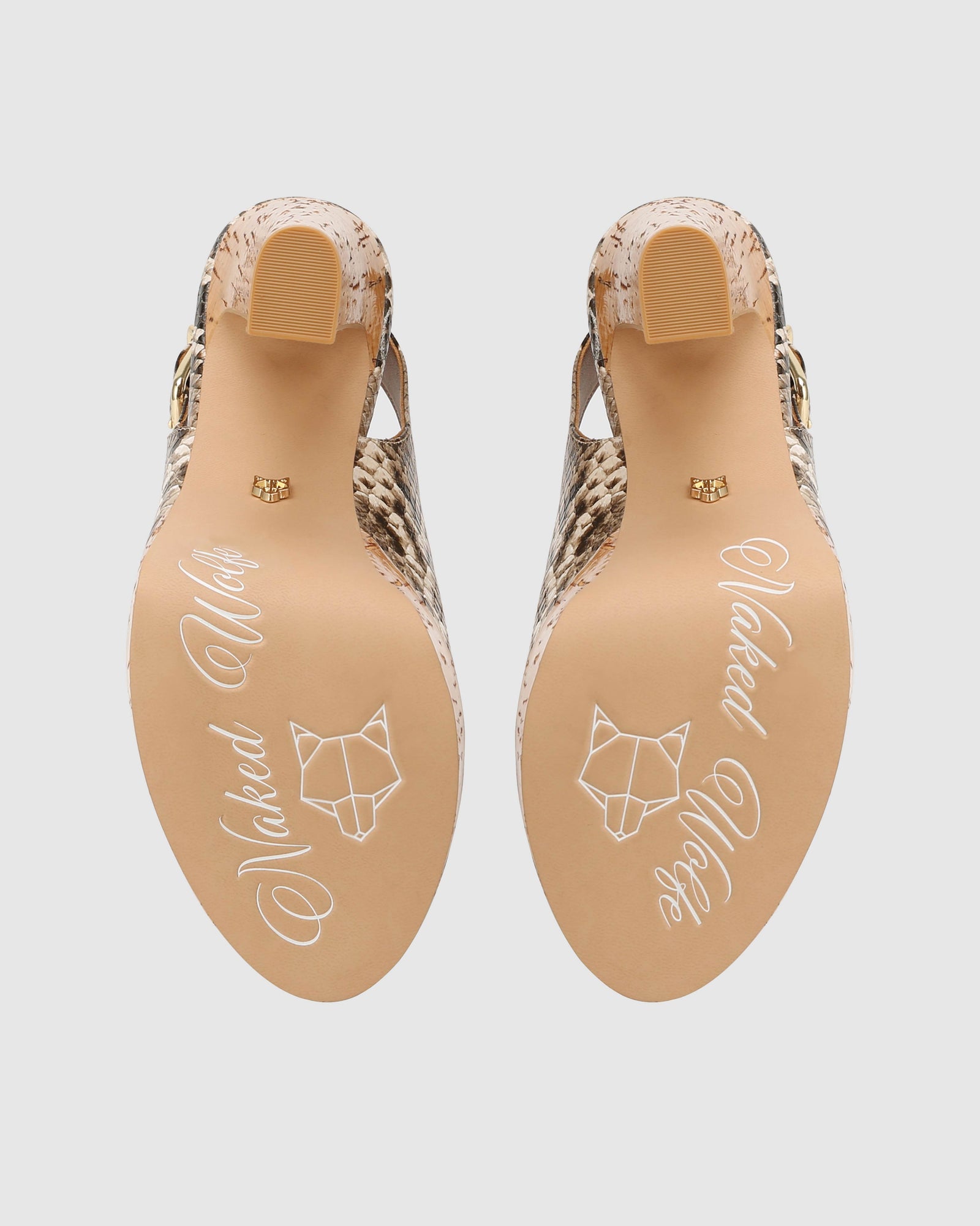Womens | Rare Heel | Natural Snake