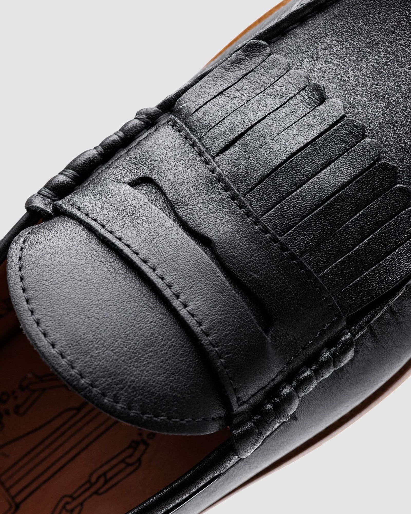 Mens | Ravello Leather Loafer | Black