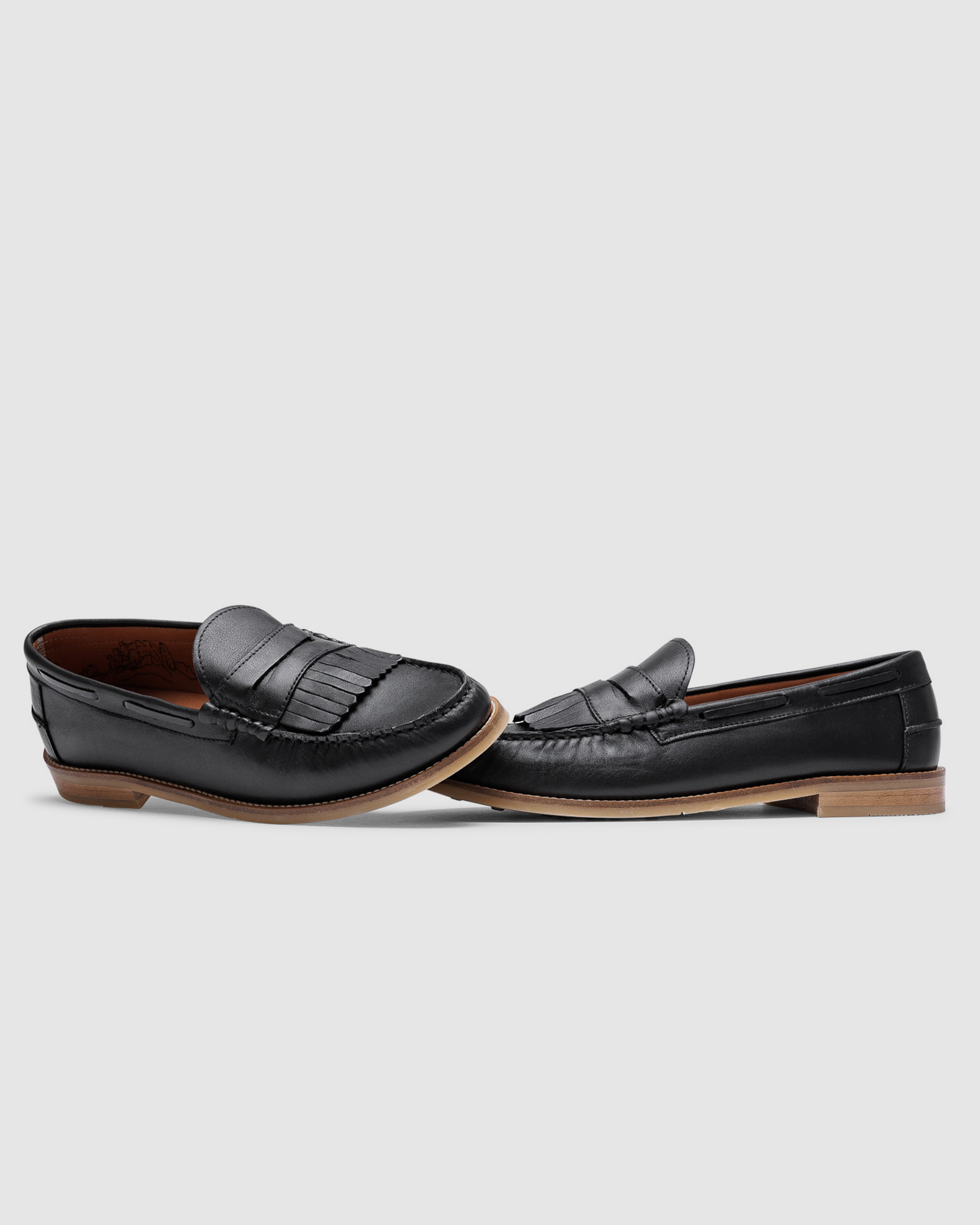Mens | Ravello Leather Loafer | Black