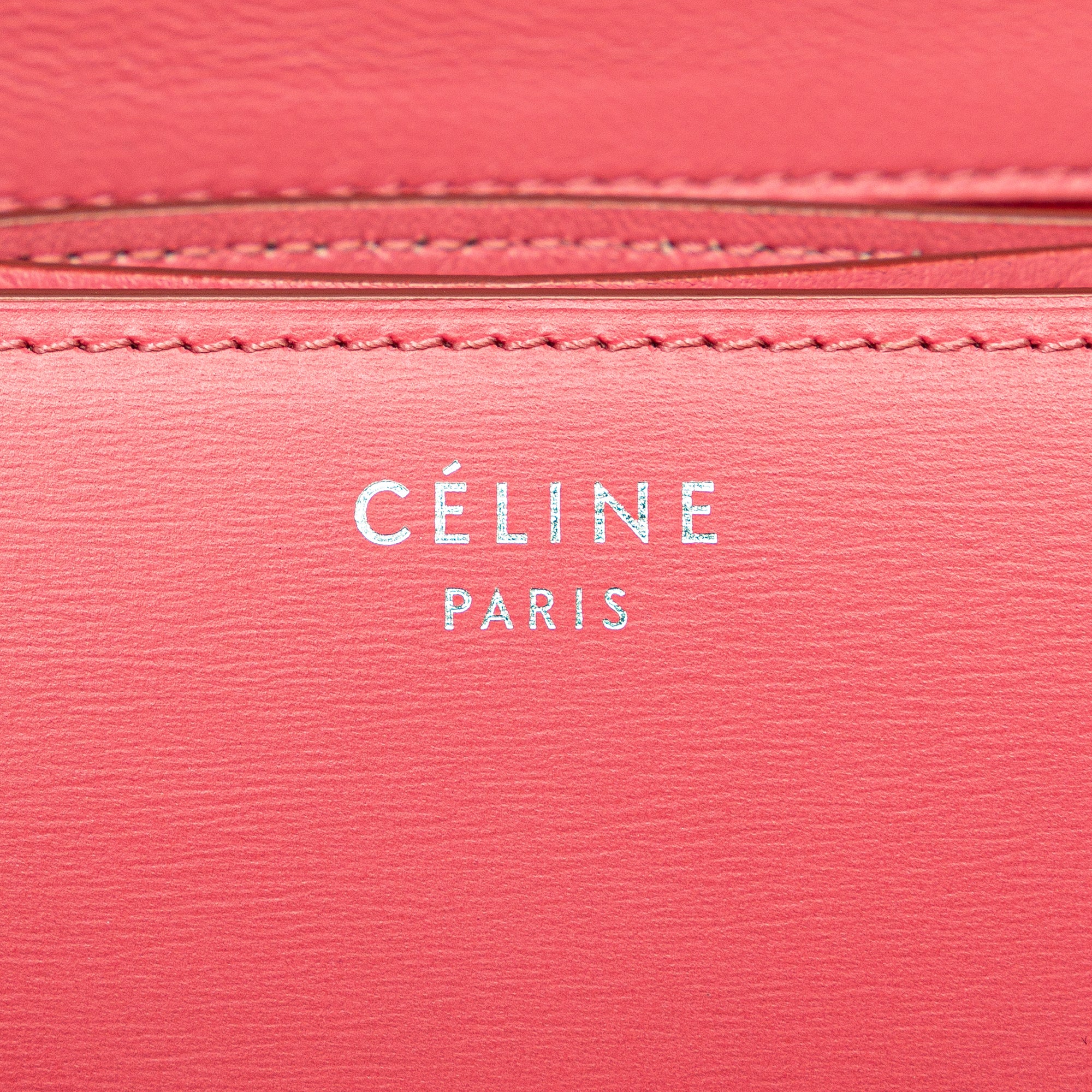 Celine | Pre-Owned Small Calfskin Classic Box | Pink