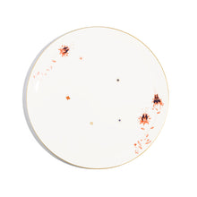 Coupe Dinner Plate (Set of 2) | Bone China | White | Dragon Flower | The V&A Series