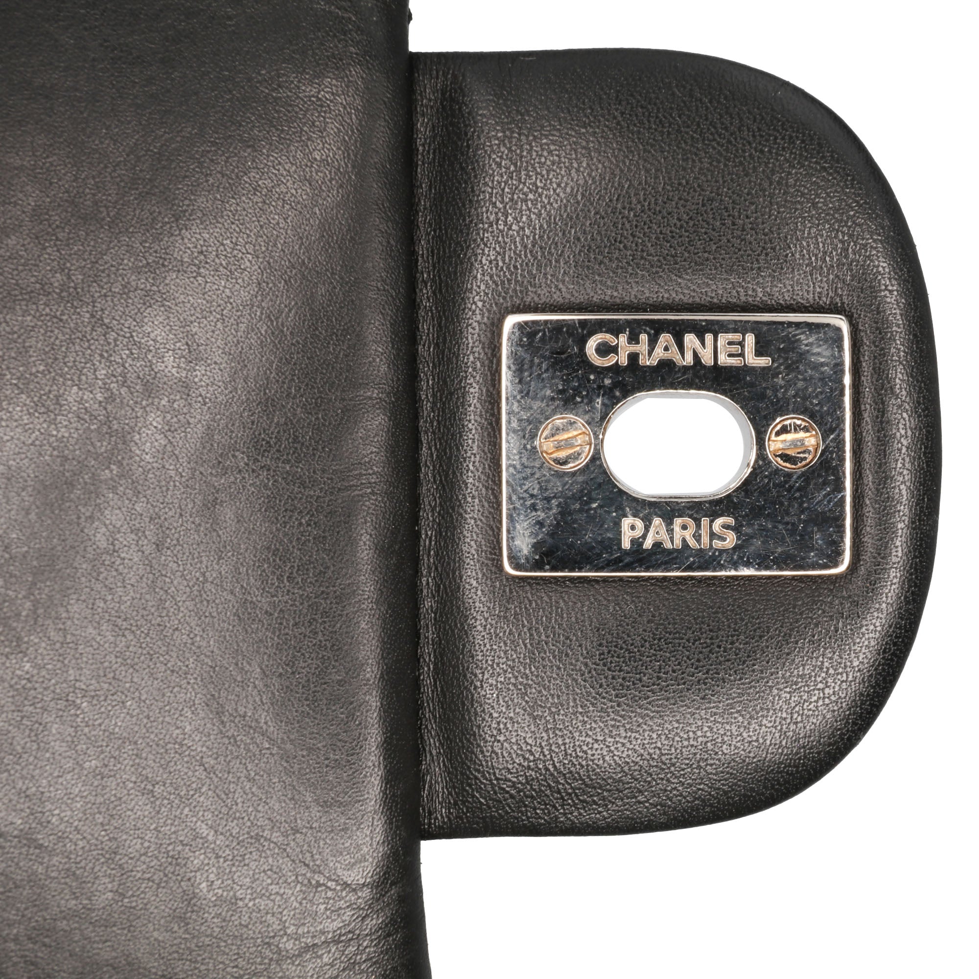 Chanel | Pre-Owned Mini Square Classic Patent Single Flap - I | Black