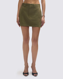 Womens | The Ollie Skirt | Army Green