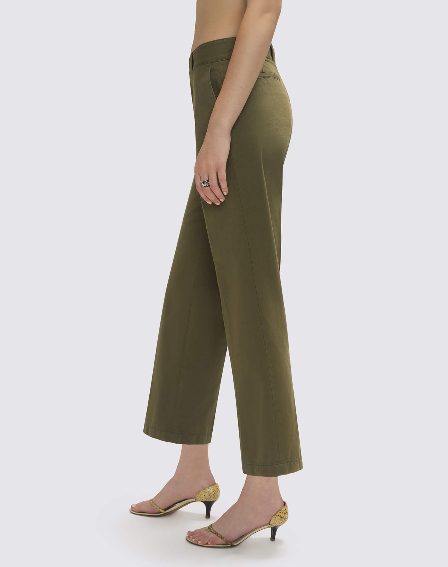 Womens | The Ollie Pant | Army Green