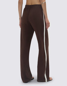 Womens | Terry Track Pant | Brunette