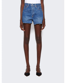 RE/DONE | Women | 50s Cutoff Shorts | Bay Fade Blue