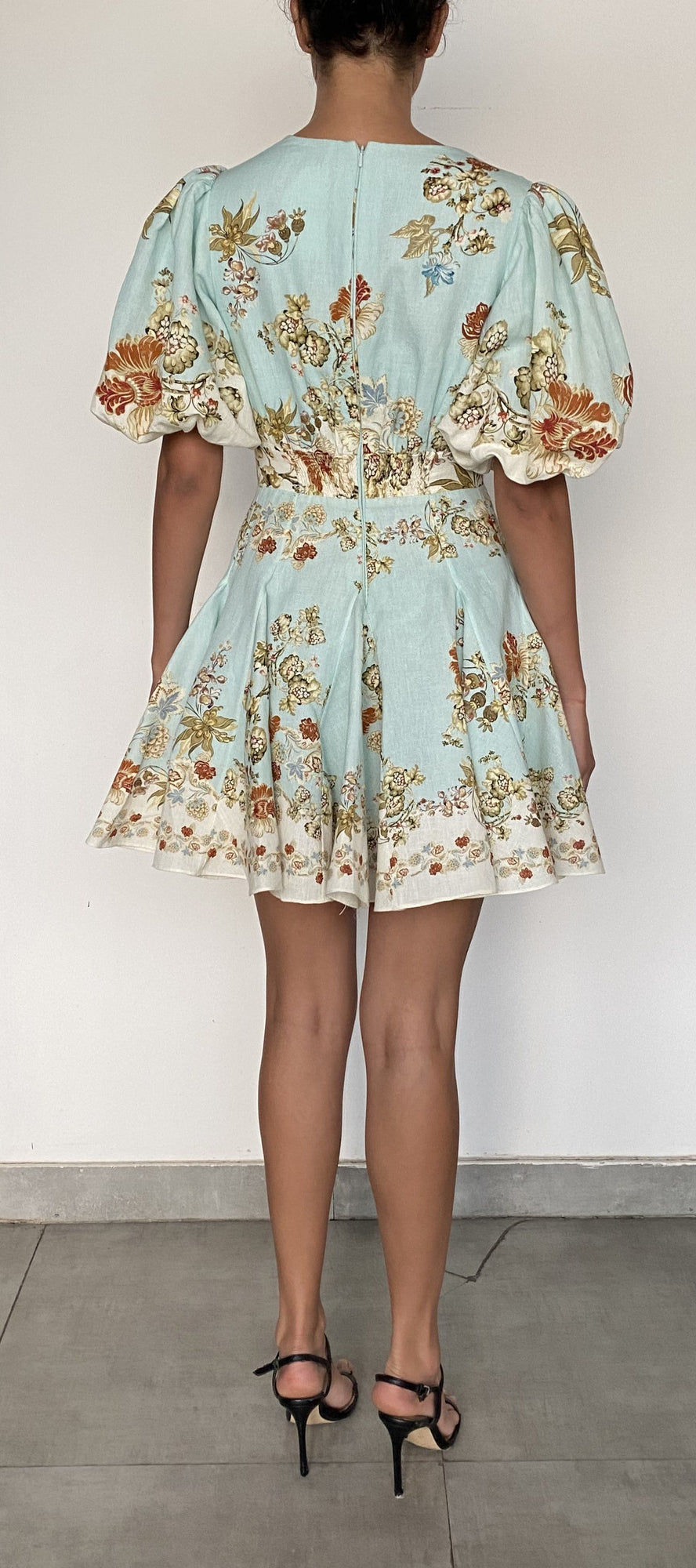 Short Dress | Turquoise Mix