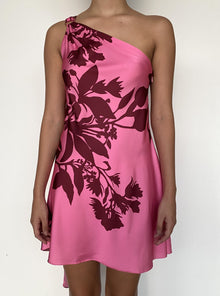 Hemant & Nandita | Tehr Short Dress | Magenta