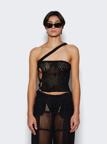 Women | Roberta Einer | Lasso Sheer Top | Black