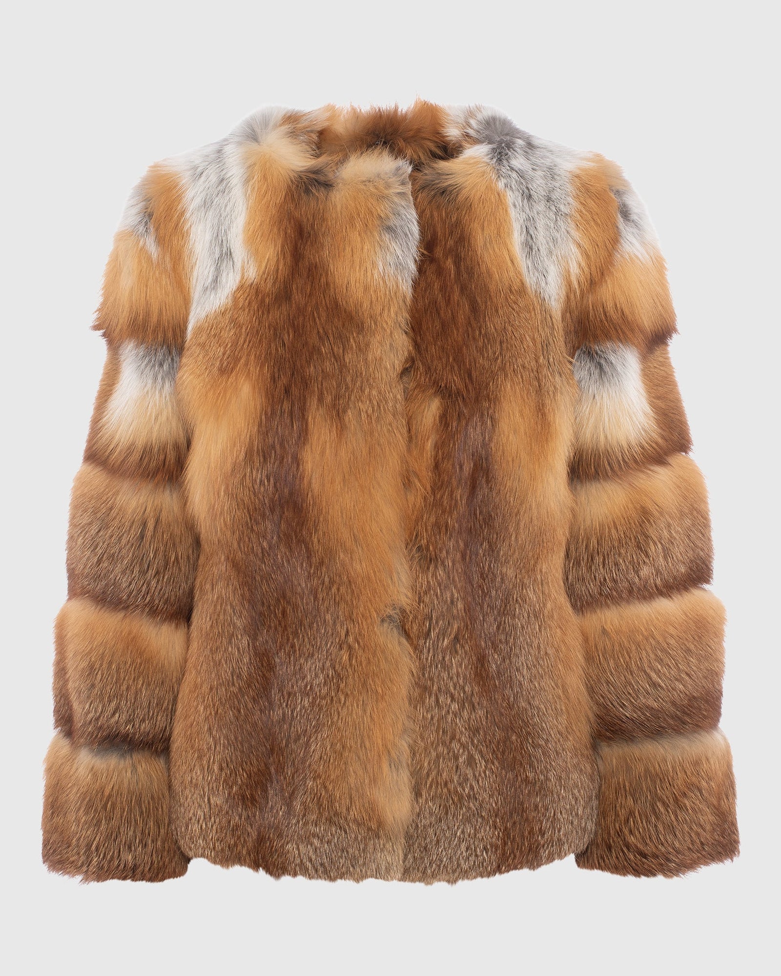 Fox Collarless Jacket | Red Fox