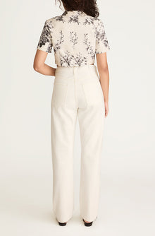 Emblem Fleur Blouse | Ivory Combo