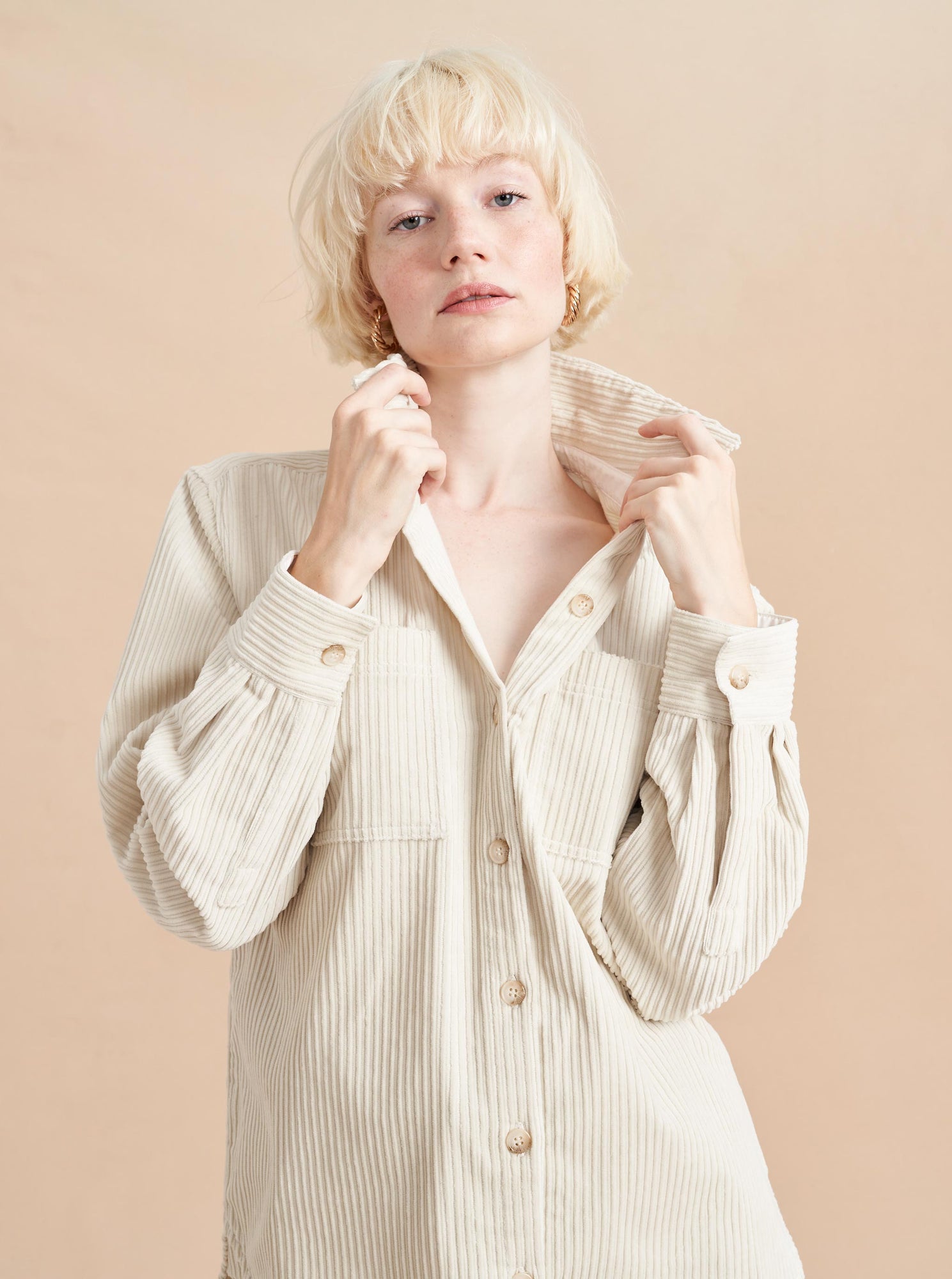 Reece Jacket | Ivory
