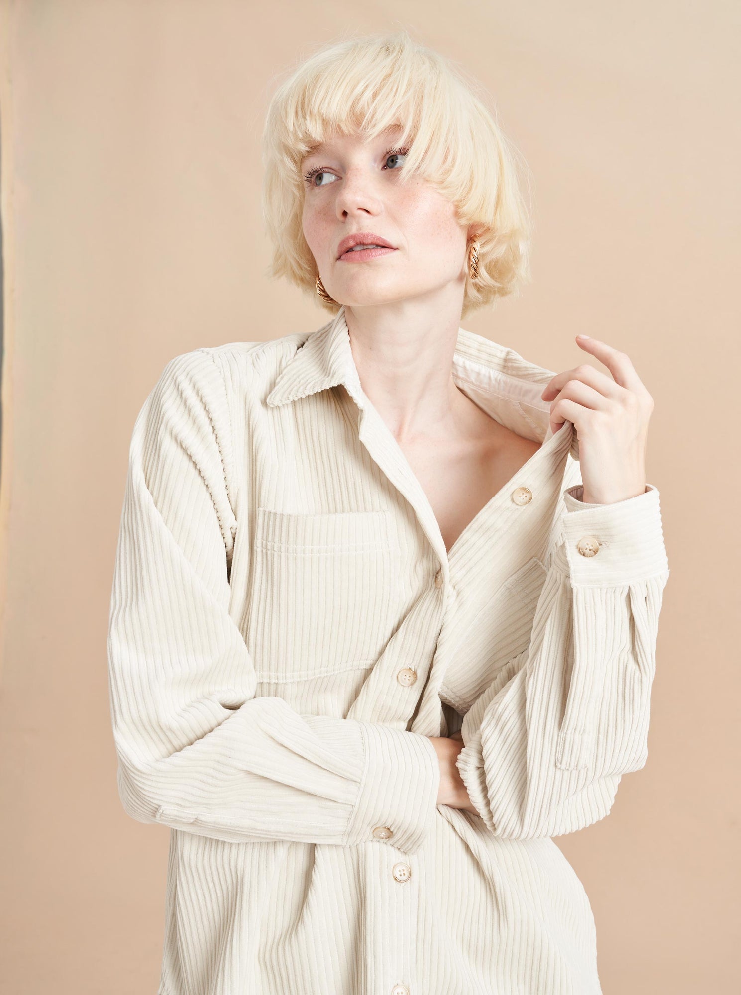 Reece Jacket | Ivory