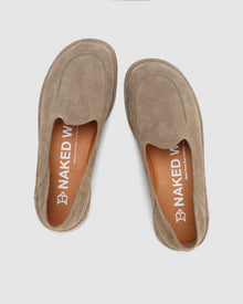 Mens | Reef Suede Slipper | Taupe