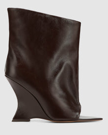 Womens | Reptile Leather Boot | Brown