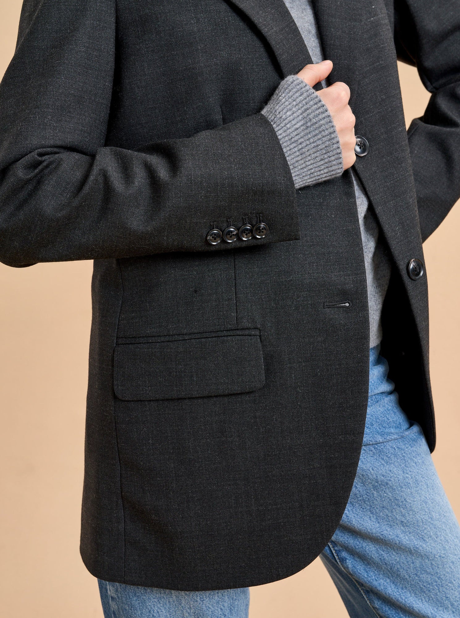Marceau Blazer | Charcoal