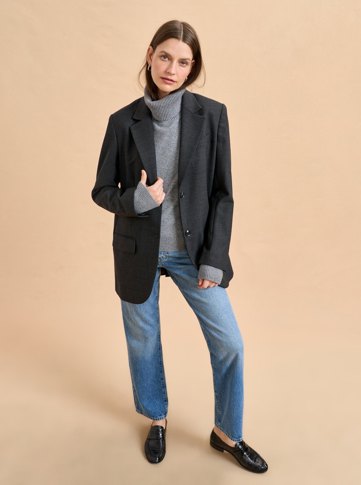 Marceau Blazer | Charcoal