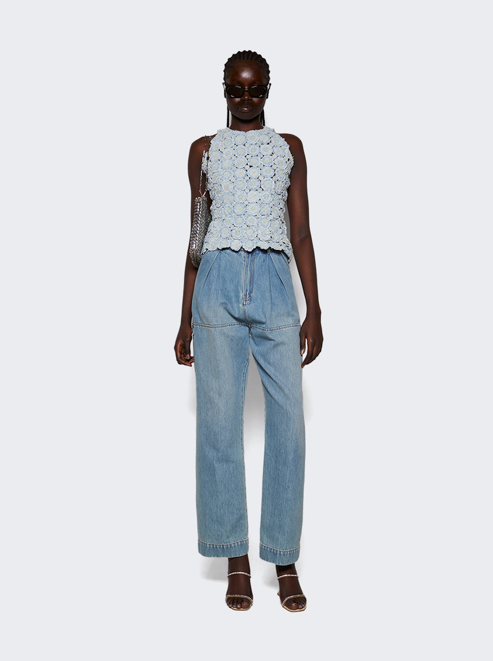 Women | Roberta Einer | Denim Angel Top | Blue